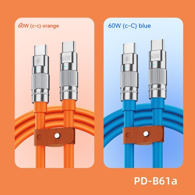 Braided Four In One Mobile Phone Charging Cable