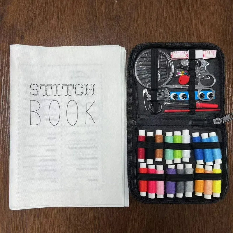 Embroidery Kit DIY Stitch Books Embroidery Sewing Books Linen Felting Handmade Needlework Sample Page Craft Learning Material