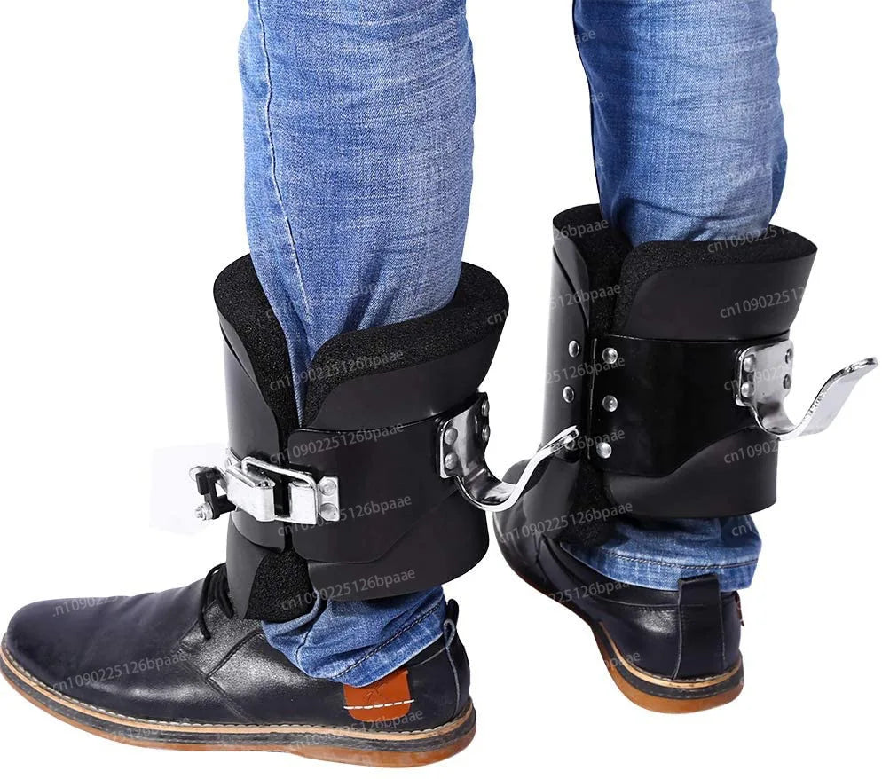 Hanging boots Anti-gravity upside-down boots Fitness suspension Spine posture Safety lock Foot cover Shoes upside-down hanging