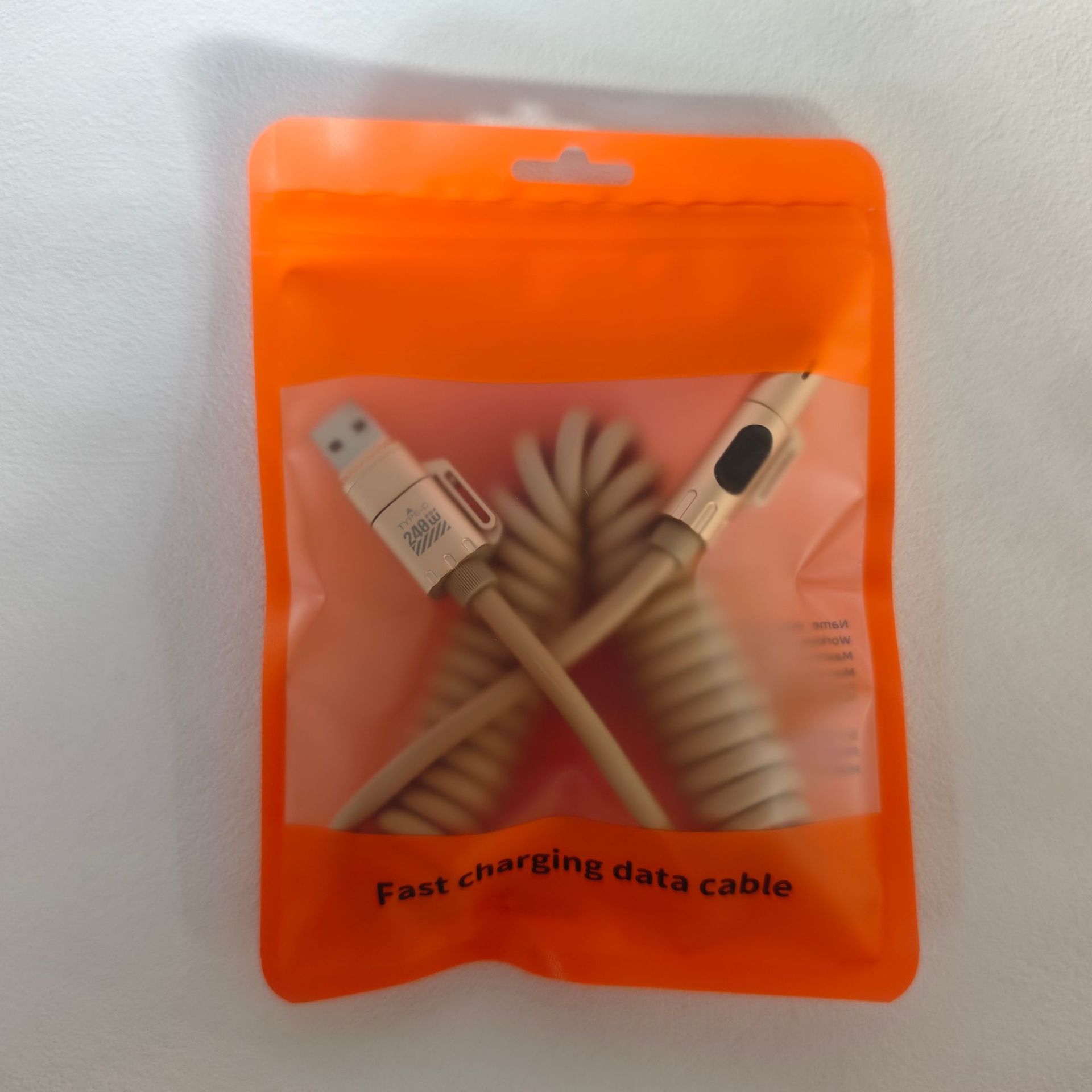 Digital Display Spring 4-in-1 CarPlay In-Car 2m Data Cable