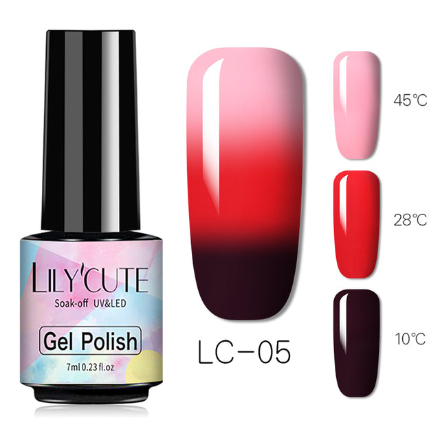 Color Changing Thermal Gel Nail Polish