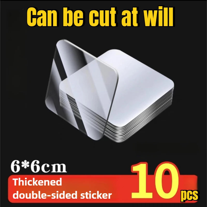 Double Sided Adhesive Tape Nano Reusable Super Strong Transparent Wall Stickers WaterProof Widely Used Wall Mount Sticker